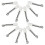 36Pcs Stainless Steel Fruit and Vegetable Corer Pepper Tool 2
