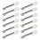 36Pcs Stainless Steel Fruit and Vegetable Corer Pepper Tool 3