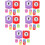 40Stk - Set, Papierstanzer, Robust Abs+metall 9