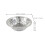800Pcs Silver Foil Cupcake Liners Egg Tart Baking Cups for Home Bakery 10
