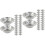 800Pcs Silver Foil Cupcake Liners Egg Tart Baking Cups for Home Bakery 6