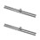 2Stk Rustfreier Purse Frame Metall Grau Für Handtaschen DIY 5