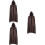 3Stk Herren Halloween Mittelalter Cape Umhang Cosplay 9