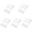 5Sets Kompakter Friseurscherenhalter Transparent Stabil & Vielseitig 2