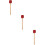 3Stk Percussion Drumsticks Rot, Holzgriff, Robust Und Komfortabel 10