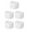 Set Of 5 False Teeth Box White Plastic Denture Retainer For Storage 8