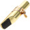4Sets Altsaxophone Zubehör Kit Gold Metall Mit Schutzkappe 5