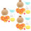 3Sets DIY Vase Holz Blumenarrangement Für Desktop 8