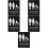 5Stk Rollstuhl Wc Schild Unisex Toilettenschild 9