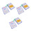 3Sets Us State Flags Lernkarten Aus Bunt Kinder 7