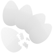 20Stk Blank Puzzle Pieces Weiß Für Wärmeübertragung Kinder Bastelspiel