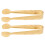 6Stk Mini Servierzangen Gold Für Appetizer Eiswürfel 2
