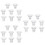 24Pcs Comfortable White Silicone Flange Inserts for Breast Pumps 9