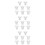 24Pcs Comfortable White Silicone Flange Inserts for Breast Pumps 10