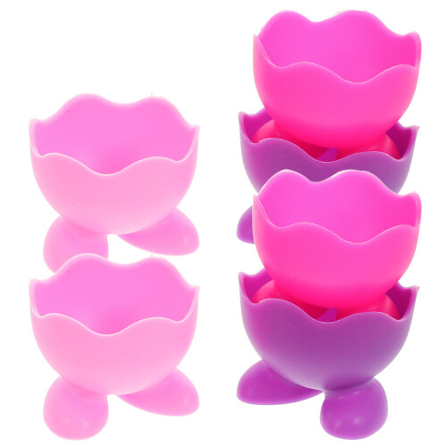 30Stk Robuster Silikon Eierhalter Bunter Stand Für Und 1