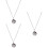3Stk Diffuser Halskette Silber Kupfer Aromatherapie Schmuck 6