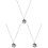 3Stk Diffuser Halskette Silber Kupfer Aromatherapie Schmuck 2