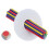 5Sets Farbiges Balancespiel Holzstäbchen Hand-Auge Koordination 1