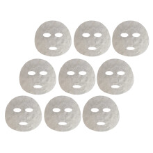 100Stk Einweg Vlies Gesichtsmasken Weiß DIY Beauty Masken Für