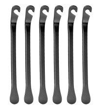 18Pièces Outils Démontage Pneu En Acier Noir Usage Réparation