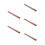 5Pièces Rampe Bois 0,4'' Marron Pour Fauteuil Roulant Maison 5