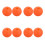 8Pièces Base Orange En Silicone Pour Diapason 4
