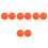 8Pièces Base Orange En Silicone Pour Diapason 6