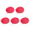 5Pièces Bouillotte Flanelle Rose Réutilisable Isolation Chaude 5