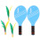 3Sets Kinder Badminton Set Holz Indoor Mit Shuttlecock Bunt 1