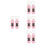 8Pièces ABS Mini Rose - Silencieuse Portable 5