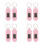 8Pièces ABS Mini Rose - Silencieuse Portable 10