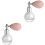 2Pièces Spray Makeup Poudre Blanche Pour Corps 3