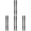 8Pièces Marqueurs Peinture Alimentaire Double Pointe Noir 5
