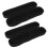4Pièces Boîte De Rangement Harmonica Eva Noire Avec Fermeture Zippée 8