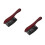 2Pièces Pour Table Billard Coin Rail Bois+pvc 9