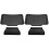 2Ensembles Supports Lombaires Noir Confortables Et Durables 2