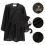 2Ensembles Ensemble Robe Et Bonnet De Graduation Enfants Noir 2024 11