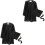 2Ensembles Ensemble Robe Et Bonnet De Graduation Enfants Noir 2024 5