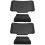 2Ensembles Supports Lombaires Noir Confortables Et Durables 5
