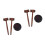 2Ensembles Maillets Tribunal Vintage Avec Support Stable 6