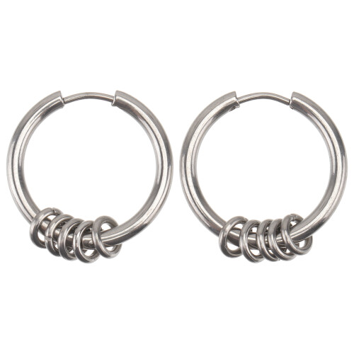 3Paires Boucles D'oreilles Argent Mode Élégante Cadeau Parfait
