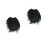 2Pièces Accessoires Barbe Moustache Noire Pour 4
