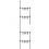 2Ensembles Crochet Aluminium Noir Rack Suspendu Mobile Pour Camping 5
