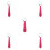 5Pièces Cravate Pailletée Pour Fête, Danse Et 5