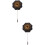 2Pièces Boutonnière En Pin Costume Accessoire Mode 9