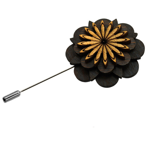 2Pièces Boutonnière En Pin Costume Accessoire Mode 1