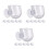 18Pièces Pot Suspendu Transparent Accessoire Décor Aquarium 7