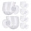 18Pièces Pot Suspendu Transparent Accessoire Décor Aquarium 3