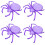 4Pièces Plateau Violet ABS Forme Pour Cuisine 7