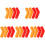 20Pièces Protections Manette Silicone Couleurs Variées 4